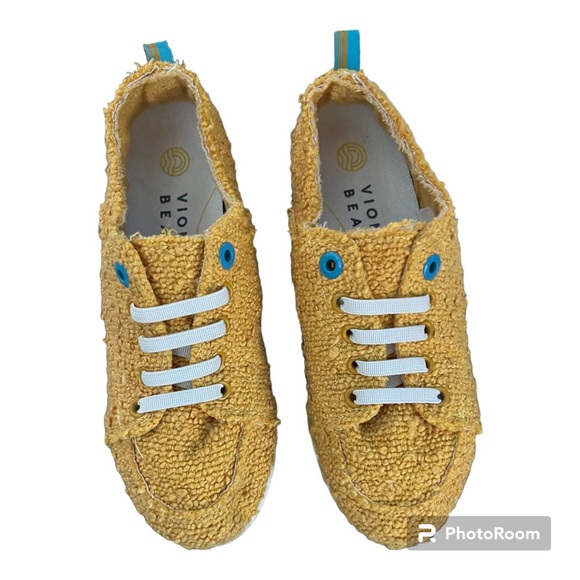 VIONIC VENICE PISMO BOUCLE - YELLOW SIZE 6 - Picture 2 of 5